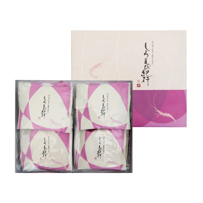 しろえび紀行 小箱 2枚×18袋の商品・パッケージ写真