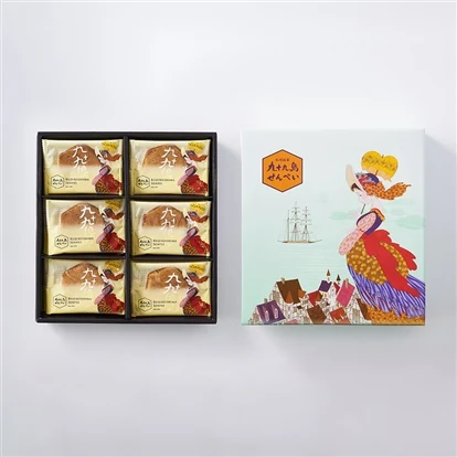 九十九島せんぺいの商品・パッケージ写真